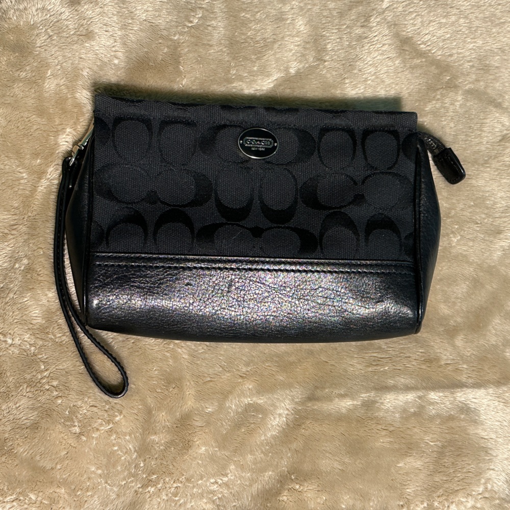 Coach wristlet bag